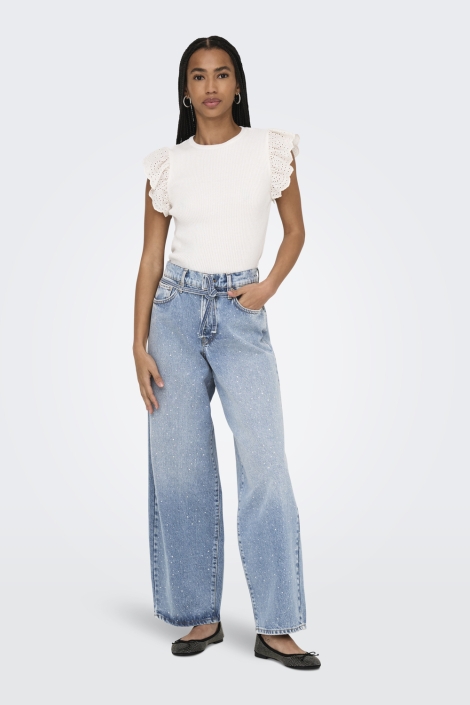 Only onlgianna rhinest mw straight rea d